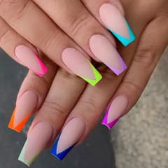 Picture of colourful nails